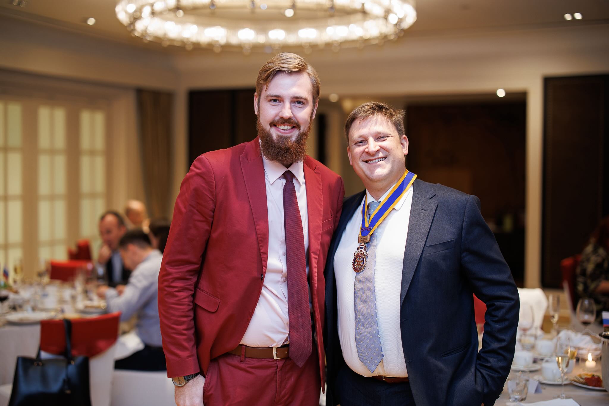 Legacy archive photo from Opening of Rotary Club Bangkok GRAD.