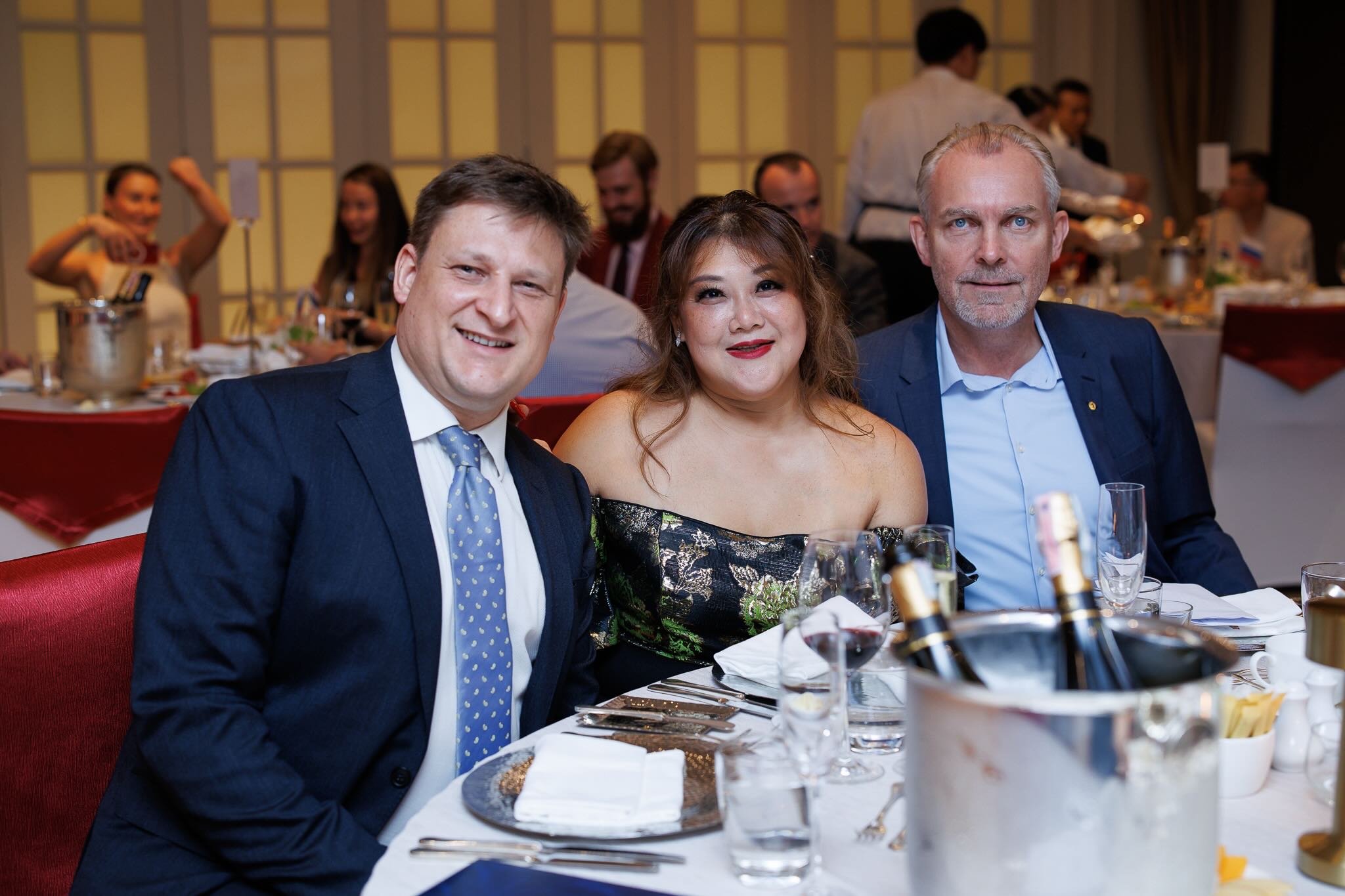 Legacy archive photo from Opening of Rotary Club Bangkok GRAD.