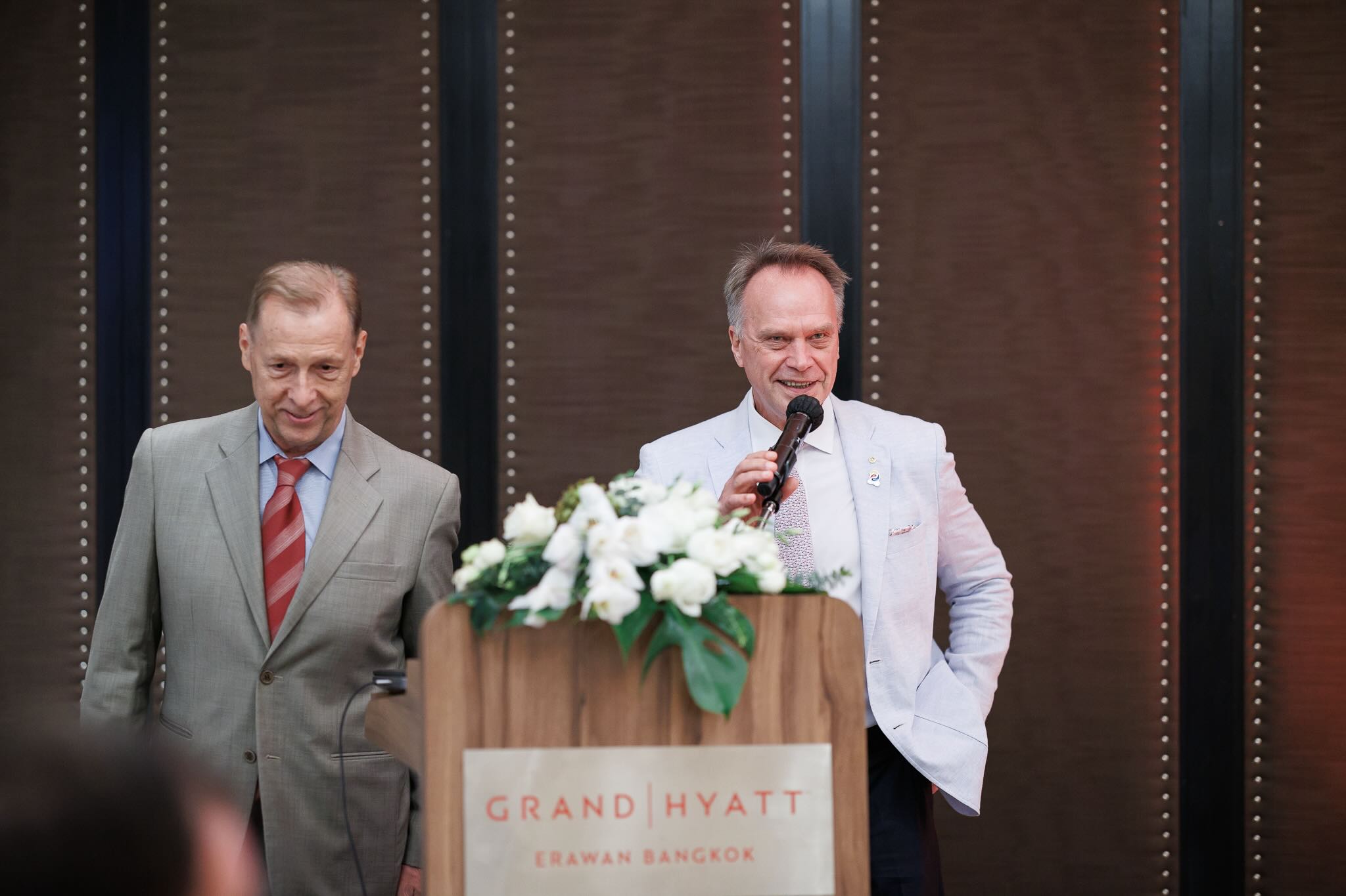 Legacy archive photo from Opening of Rotary Club Bangkok GRAD.