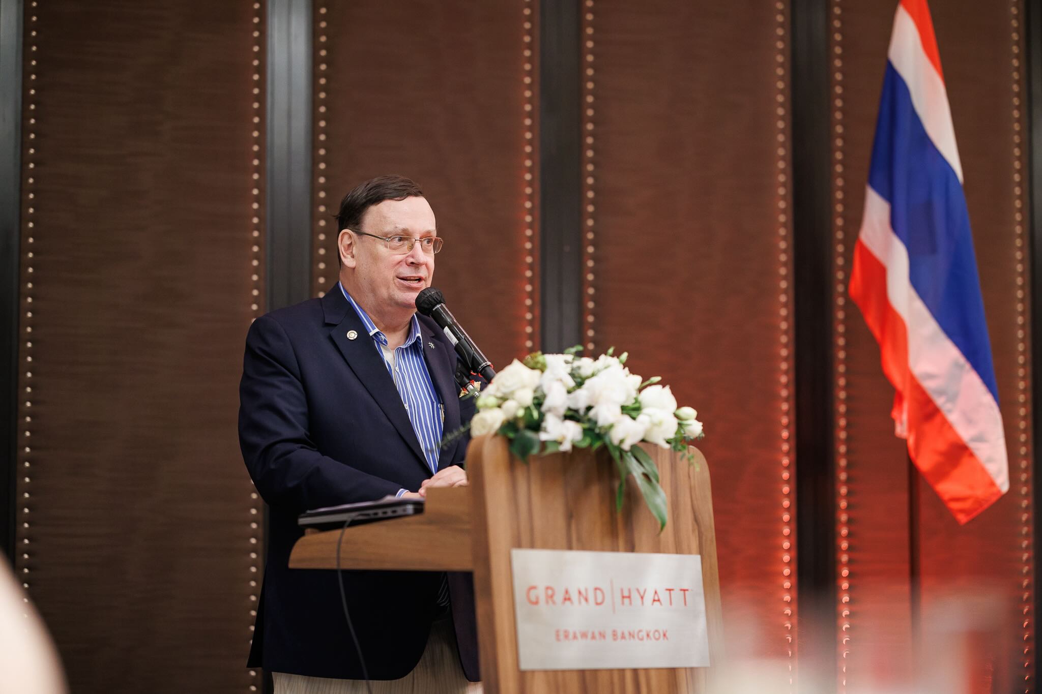 Legacy archive photo from Opening of Rotary Club Bangkok GRAD.